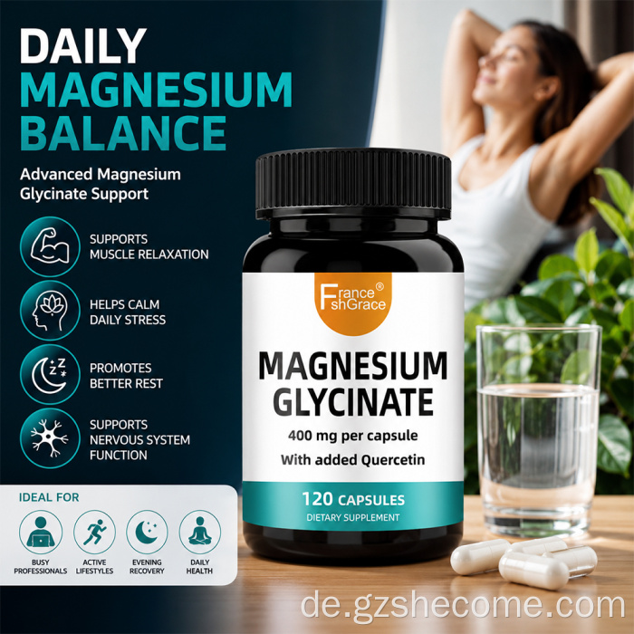 Origanische Shecome-Magnesium-Pflanzenextrakte unterstützen die Gesundheit